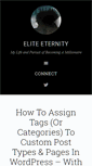 Mobile Screenshot of eliteeternity.com